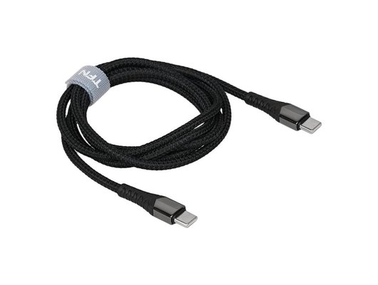 Кабель TFN TypeC-TypeC knight 1.2m black TFN-CKNUSBCC12MBK